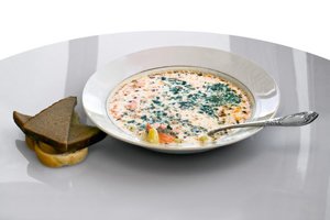 Суп из трески в норвежском стиле