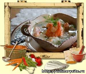 Морской рыбный суп
