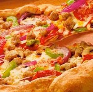 Пицца без дрожжей - рецепт для ленивых